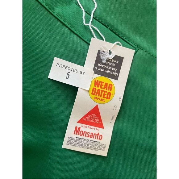New vintage 70s swingster zorial button down green jacket - Picture 6 of 8